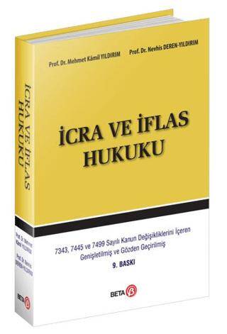 İcra ve İflas Hukuku - 1