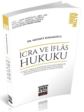 İcra ve İflas Hukuku Konu Anlatımı - 1