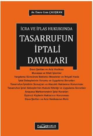 İcra ve İflas Hukukunda Tasarrufun İptali Davası - 1