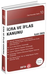 İcra ve İflas Kanunu - Eylül 2023 - 1