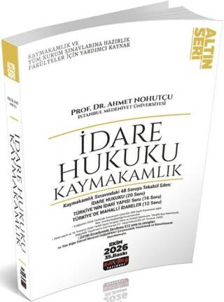 İdare Hukuku Kaymakamlık Konu Anlatımı - 1