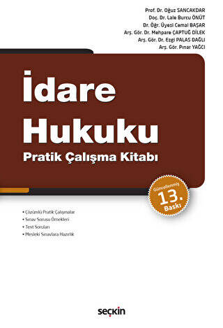 İdare Hukuku Pratik Çalışma Kitabı - 1