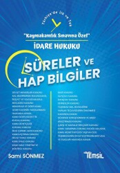 İdare Hukuku Süreler ve Hap Bilgiler - Kaymakamlık Sınavına Özel - 1