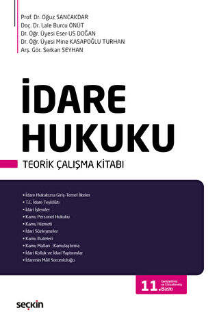 İdare Hukuku Teorik Çalışma Kitabı - 1