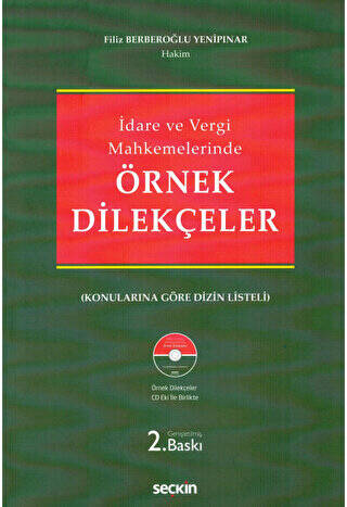 İdare ve Vergi Mahkemelerinde Örnek Dilekçeler - 1