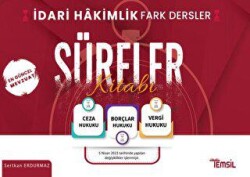 İdari Hakimlik Fark Dersler Süreler Kitabı - 1