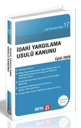 İdari Yargılama Usulü Kanunu Ağustos 2021 - 1