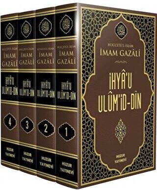 İhya’u Ulüm’id-Din 4 Kitap Takım Kutulu - Büyük Boy - 1