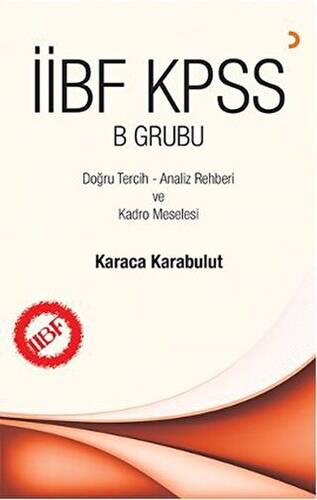 İİBF KPSS B Grubu - 1