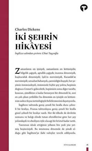 İki Şehrin Hikayesi - 1