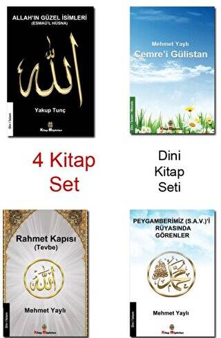 İki Yazar Dini Kitap Seti 4 Kitap - 1