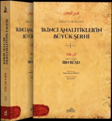İkinci Analitikler’in Büyük Şerhi 2 Cilt - Endülüs Yayınları
