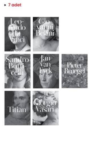 İkonik Tablolar Kartpostal Seti 7’li - 1