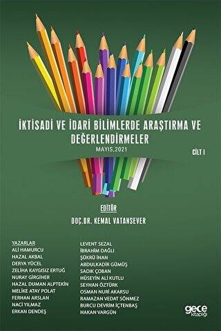İktisadi ve İdari Bilimlerde Araştırma ve Değerlendirmeler Cilt 1 - 1