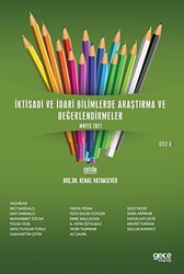 İktisadi ve İdari Bilimlerde Araştırma ve Değerlendirmeler Cilt 3 - 1