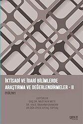 İktisadi ve İdari Bilimlerde Araştırma ve Değerlendirmeler II - 1