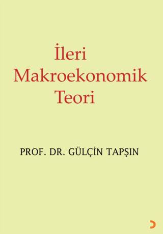 İleri Makroekonomik Teori - 1