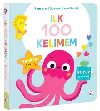 İlk 100 Kelimem – Renkler Pencereli Dokun-Hisset - 1