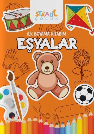 İlk Boyama Kitabım - Eşyalar - 1