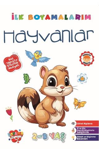 İlk Boyamalarım - Hayvanlar - 1