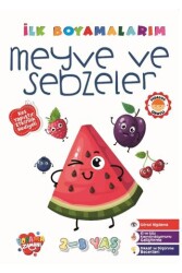 İlk Boyamalarım – Meyve ve Sebzeler - 1