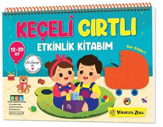 İlk Cırt Cırtlı - Keçeli Etkinlik Kitabım 12-20 Ay - 1