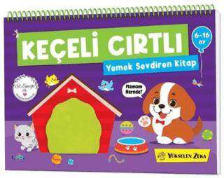 İlk Cırt Cırtlı Keçeli Etkinlik Kitabım - Yemek Sevdiren Kitap 6-16 Ay - 1