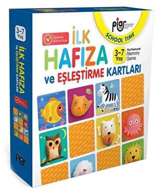 İlk Hafıza ve Eşleştirme Kartları Seti - 1