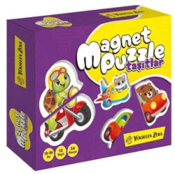 İlk Magnet Puzzle Taşıtlar 12-36 Ay - Yükselen Zeka Yayınları