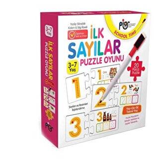 İlk Sayılar Puzzle Oyunu - 1