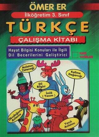 İlköğretim 3. Sınıf Türkçe Çalışma Kitabı - 1