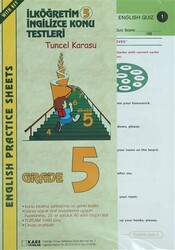 İlköğretim 5 İngilizce Konu Testleri English Practice Sheets Grade 5 - 1