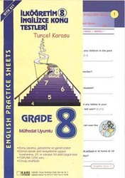 İlköğretim 8 İngilizce Konu Testleri English Practice Sheets Grade 8 - 1