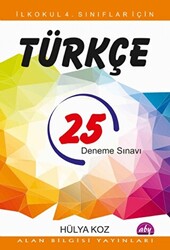 İlkokul 4. Sınıflar İçin 25 Türkçe Deneme Sınavı - 1