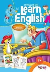 İlkokullar İçin Learn English Mavi - 1