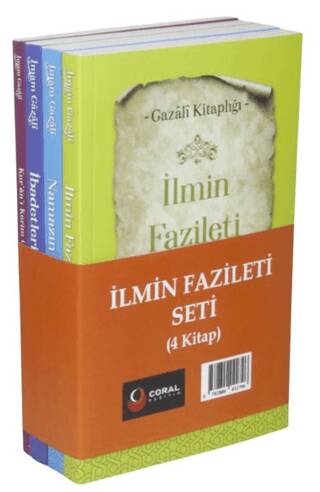 İmam Gazali - İlmin Fazileti Seti 4 Kitap - 1