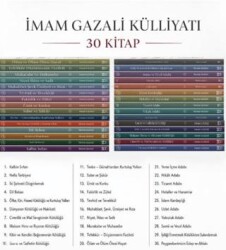 İmam Gazali Külliyatı 30 Kitap - Miras Yayınları