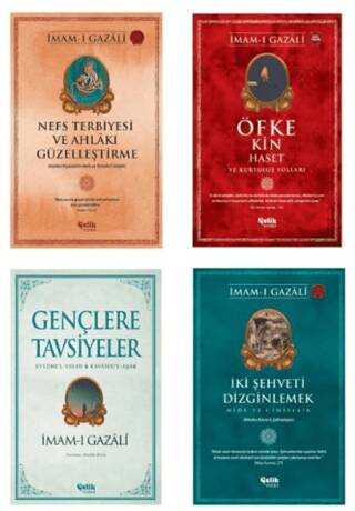 İmam Gazali Nefs Terbiyesi Seti 4 Kitap - 1