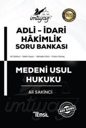 İmtiyaz Adli-İdari Hakimlik Medeni Usul Hukuku Soru Bankası - 1