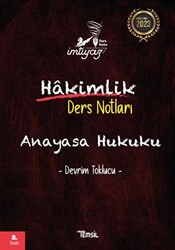 İmtiyaz Anayasa Hukuku - Hakimlik Ders Notları - 1