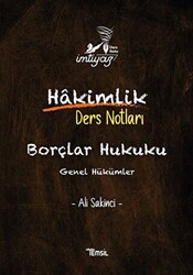 İmtiyaz Borçlar Hukuku Hakimlik Ders Notları - Temsil Kitap
