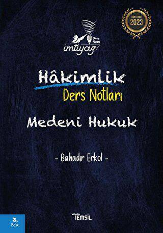 İmtiyaz Hakimlik Ders Notları Medeni Hukuk - 1