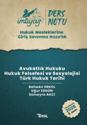 İmtiyaz HMGS Ders Notları Avukatlık Hukuku Hukuk Felsefesi ve Sosyolojisi Türk Hukuk Tarihi - Temsil Kitap