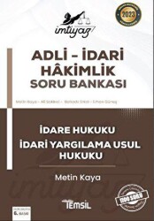 İmtiyaz İdare Hukuku- İdari Yargılama Usul Hukuku Soru Bankası - 1