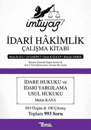 İmtiyaz - İdari Hakimlik Çalışma Kitabı - 1