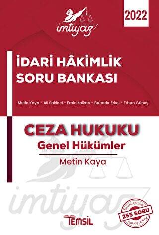 İmtiyaz - İdari Hakimlik Soru Kitabı - 1