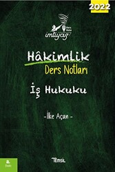 İmtiyaz İş Hukuku Hakimlik Ders Notları - Temsil Kitap
