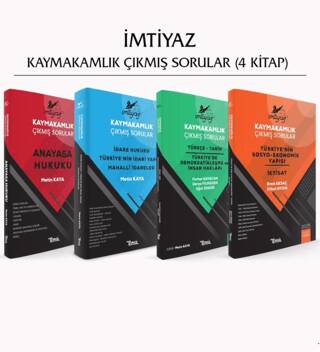 İmtiyaz Kaymakamlık Çıkmış Sorular 4`lü Set 2025 - 1