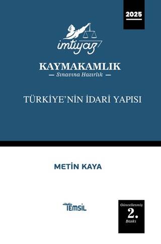 İmtiyaz Türkiye`nin İdari Yapısı Kaymakamlık Konu Anlatım Kitabı - 1