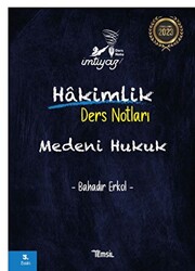 İmtiyaz Medeni Hukuk Hakimlik Ders Notları - Temsil Kitap